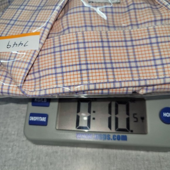 Sero by Forsyth Shirt Mens 2XL/XXL No Iron Tailored Fit Long Sleeve Button-Down - Picture 11 of 11